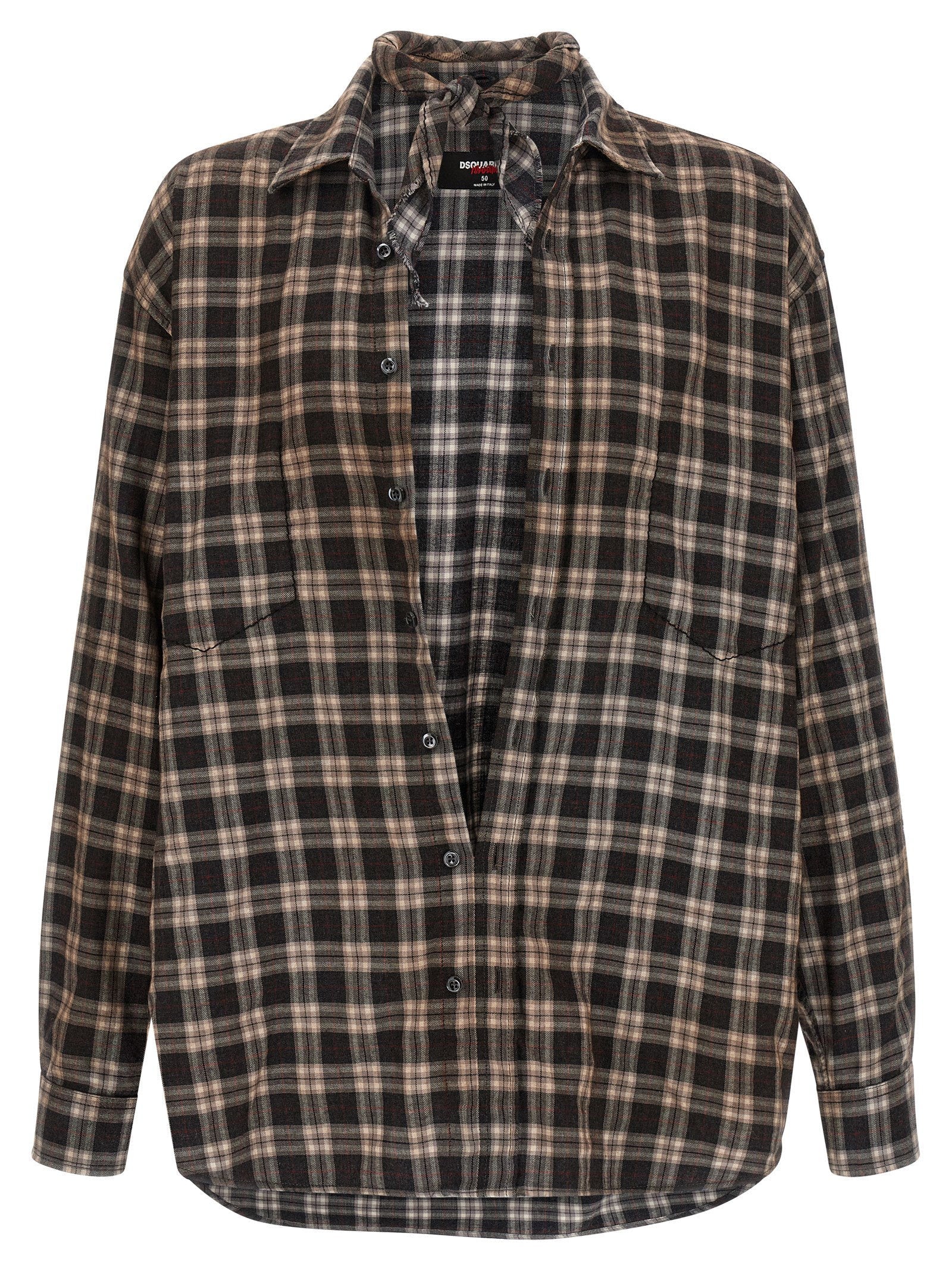Dsquared2 Magliano Shirt — Brown