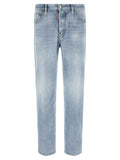 Dsquared2 Light-Wash Denim Jeans — Blue