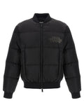 Dsquared2 Padded Nylon Bomber Jacket — Black