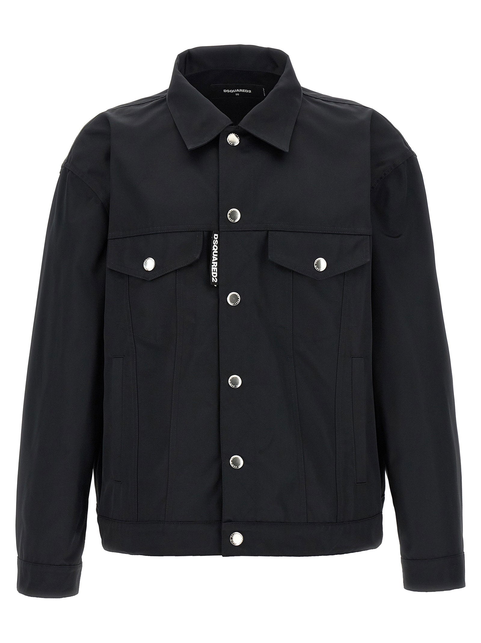 Dsquared2 Ever Jean D2 Jacket — Black
