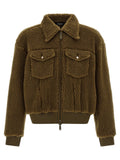 Dsquared2 Teddy Jacket — Olive