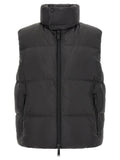 Dsquared2 Quilted Logo Vest — Black