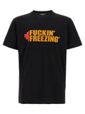 Dsquared2 Logo-Print Cotton T-shirt — Black