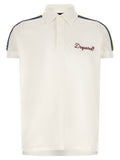 Dsquared2 Be Proud Polo Shirt — Cream