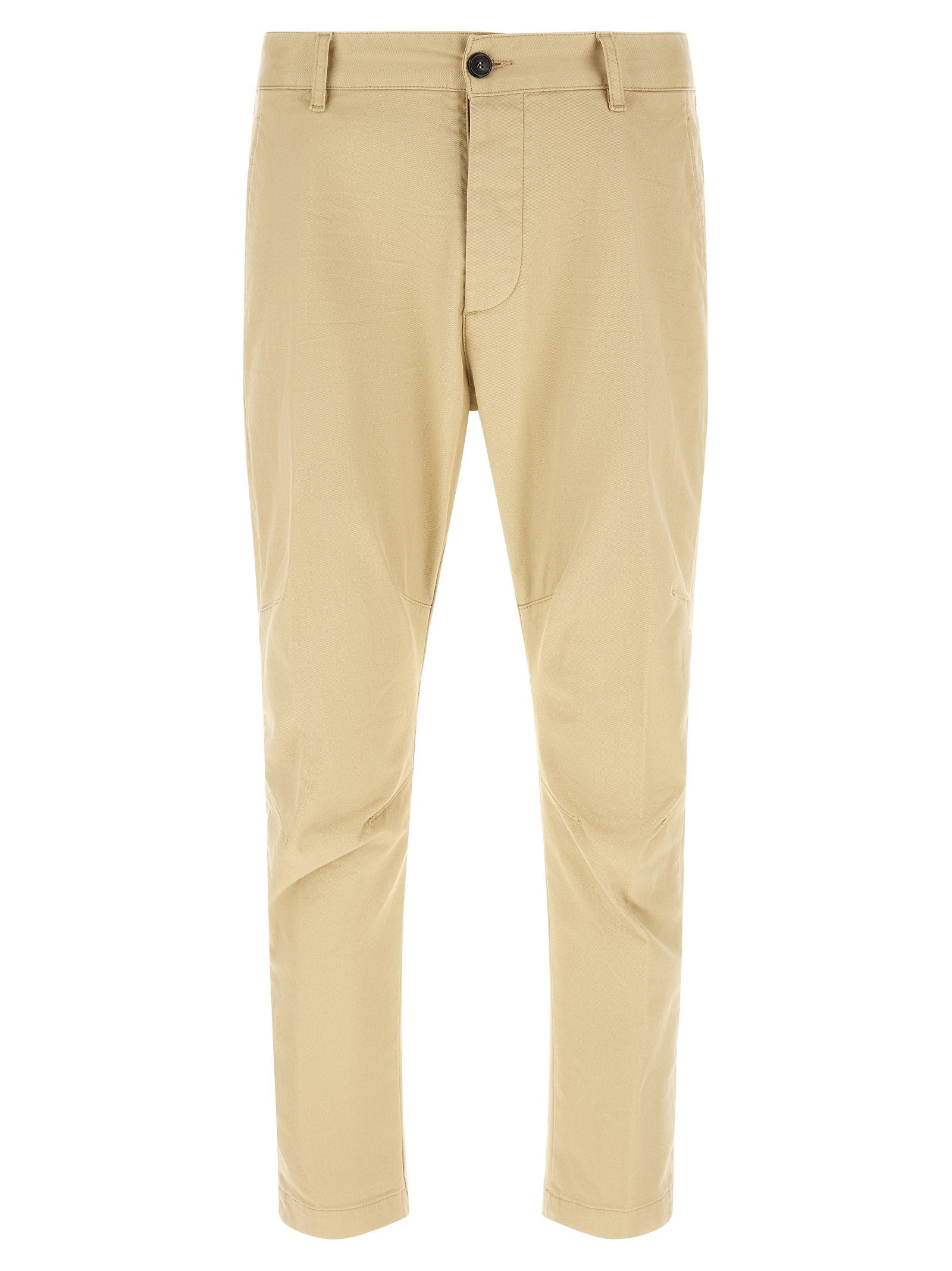 Dsquared2 Sexy Cargo Trousers — Beige