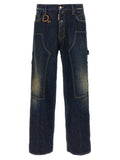 Dsquared2 Loose Carpenter Jeans — Dark Blue