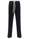 Dsquared2 Crinkled Denim Jeans — Navy
