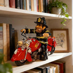 ArtZ® Firefighter Motorcycle Sculpture