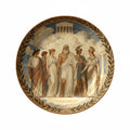 Olympian Gods Greek Mythology Decorative Ceramic Plate