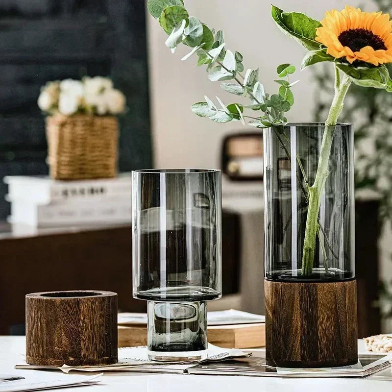 ArtZ® Glass Garden Vase