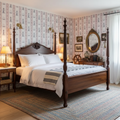 Nautical Rope Stripe Wallpaper