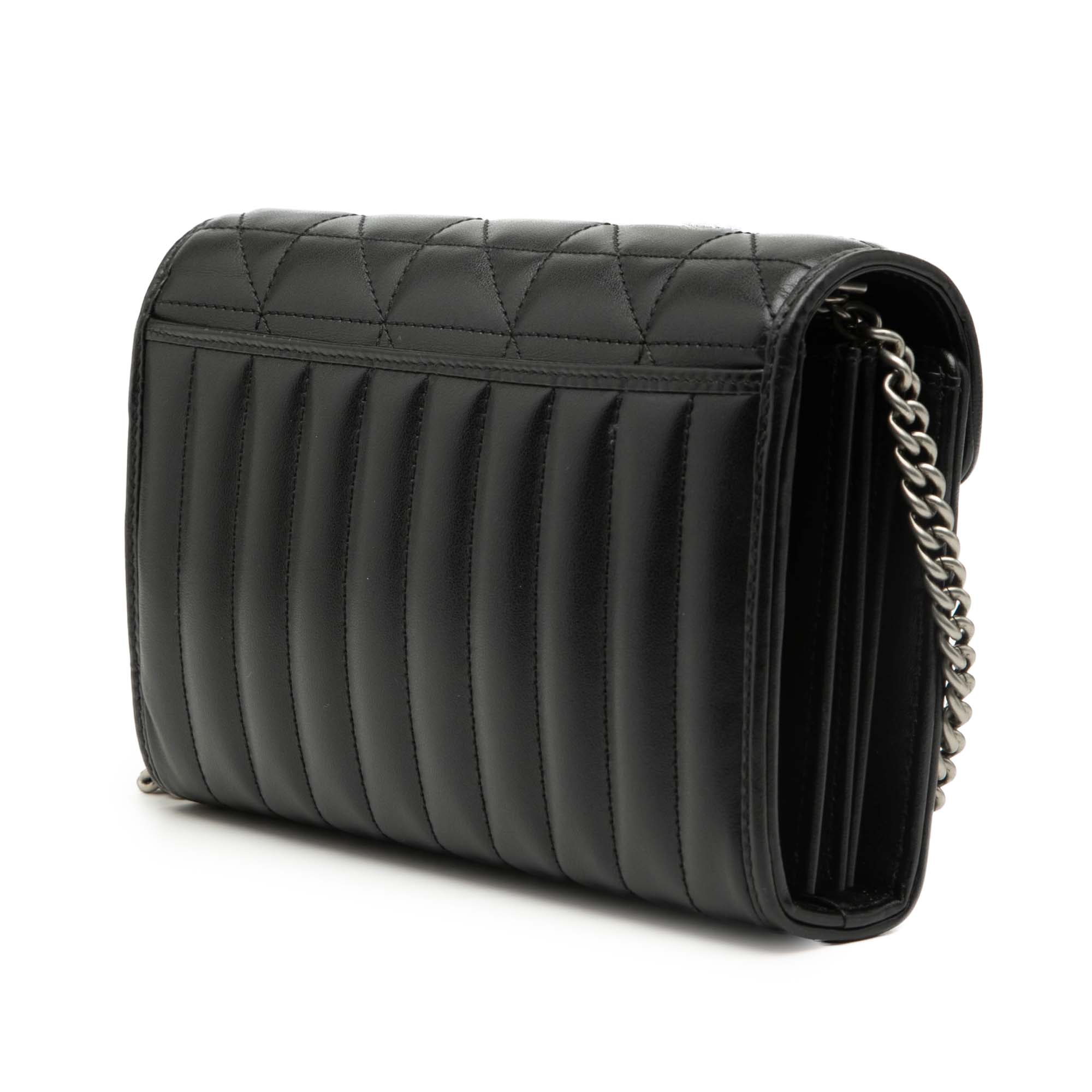 GG Marmont Matelasse Leather Aria Wallet On Chain