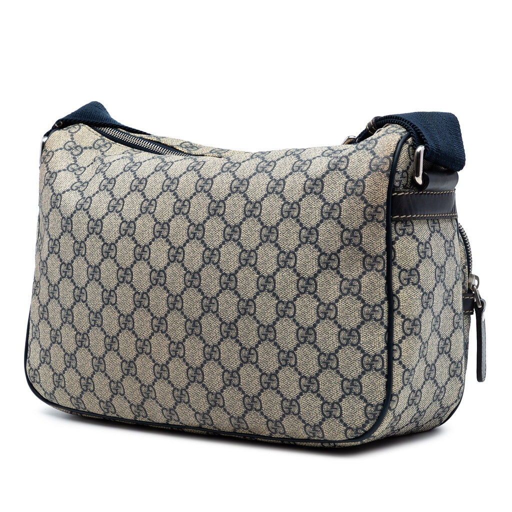 GG Supreme Double Pocket Crossbody