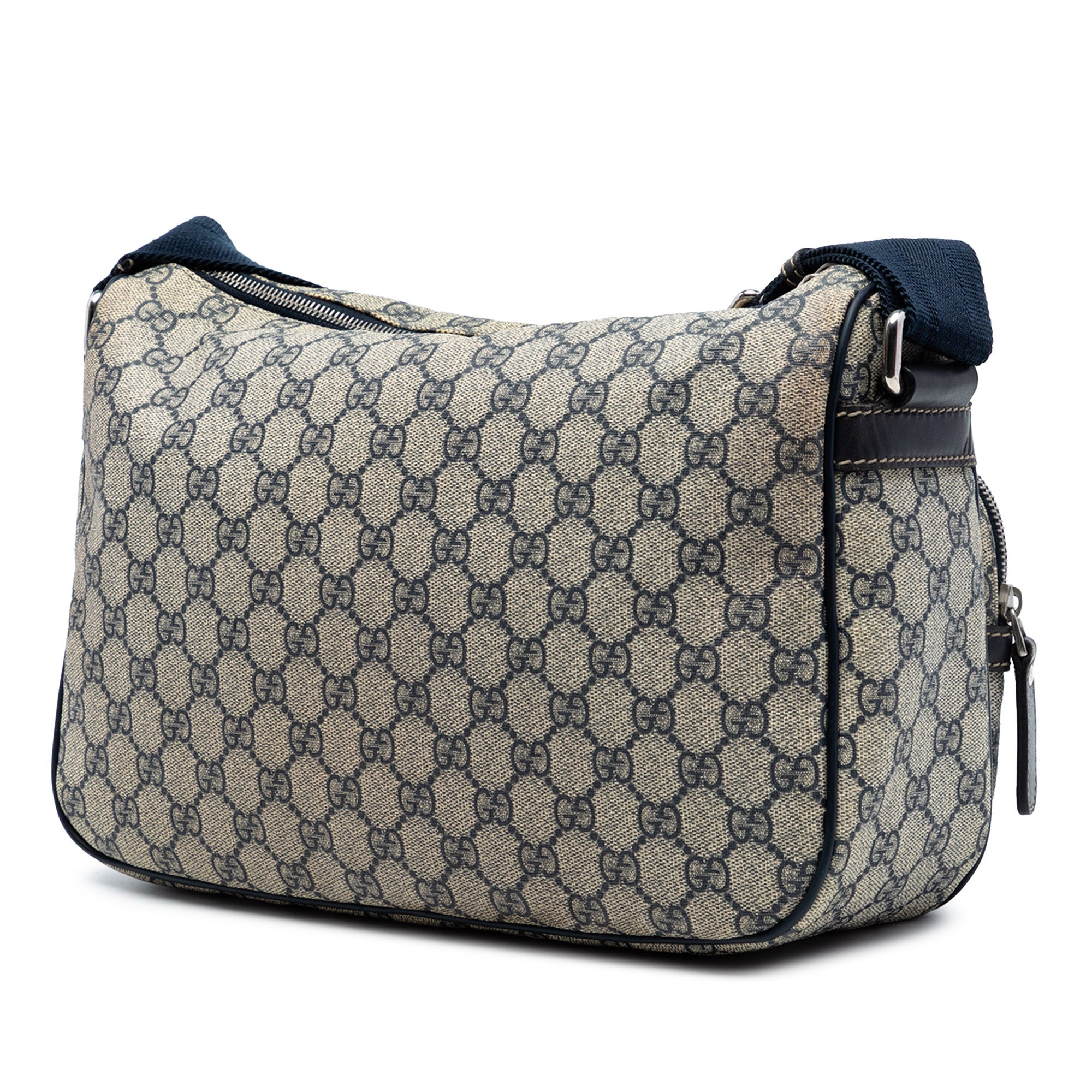 GG Supreme Double Pocket Crossbody