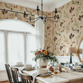 Watercolor Botanical Floral Wallpaper
