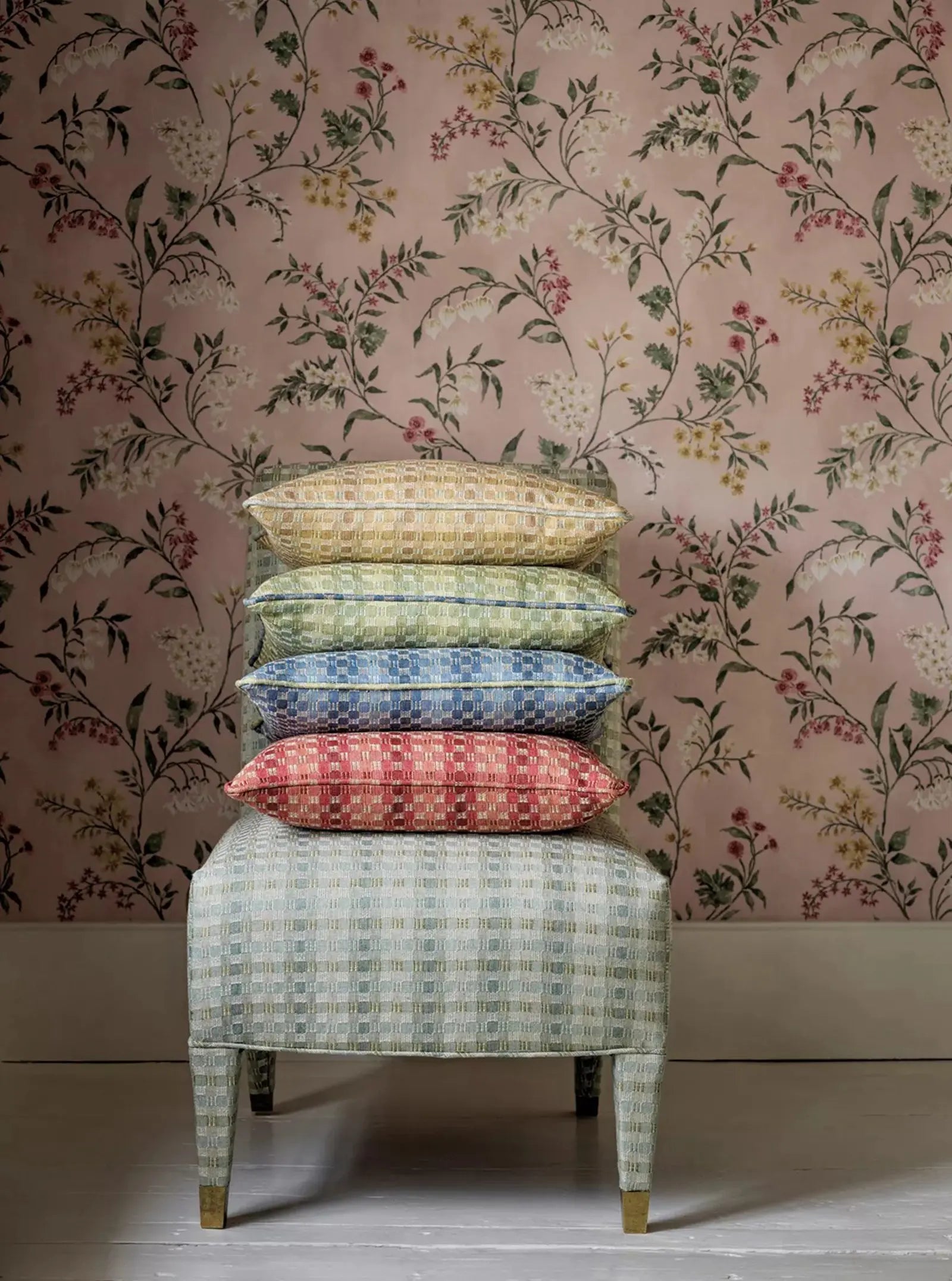 Bell Flowers And Fuchsias Wallpaper