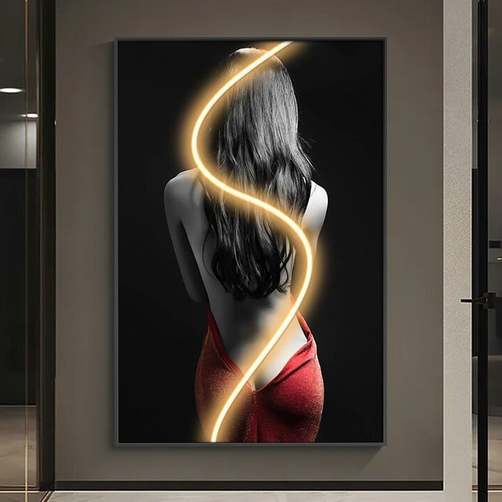 ArtZ® Enchantment Painting Light - Back With S LED / 23.6 inch by 35.4 inch (60x90cm)