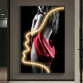 ArtZ® Enchantment Painting Light - Side With Face LED / 23.6 inch by 35.4 inch (60x90cm)