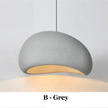 ArtZ® Wabi Sabi Pendant Light - B - Grey / Diameter 23.6 inch; Height 13.4 inch (60x34 cm)