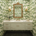 Lily Lotus Chinoiserie Wallpaper