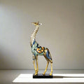 ArtZ® Majestic Giraffe Sculpture - One Giraffe Small: 14 inch x 5.5 inch (33 cm x 14 cm)