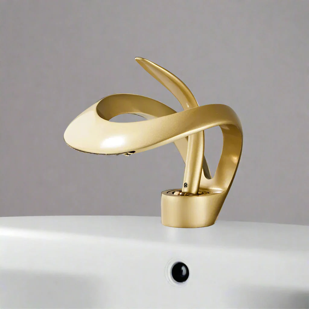 ArtZ® Faucet Waterfall - Frosted Gold