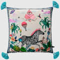 Majestic Zebra Odyssey Luxury Cushion Cover