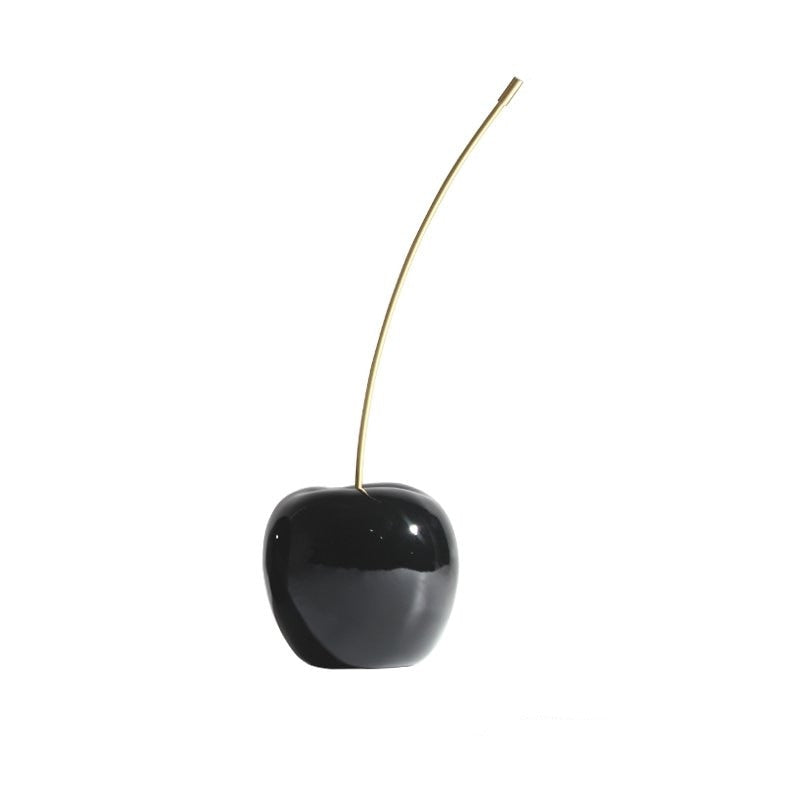 ArtZ® Nordic Cherry Sculptures - One Black Medium 24.8 inch by 10.6 inch by 7.9 inch (63x27x20cm)