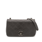 Small Diamond Embossed Calfskin New Chic Flap