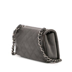 Small Diamond Embossed Calfskin New Chic Flap