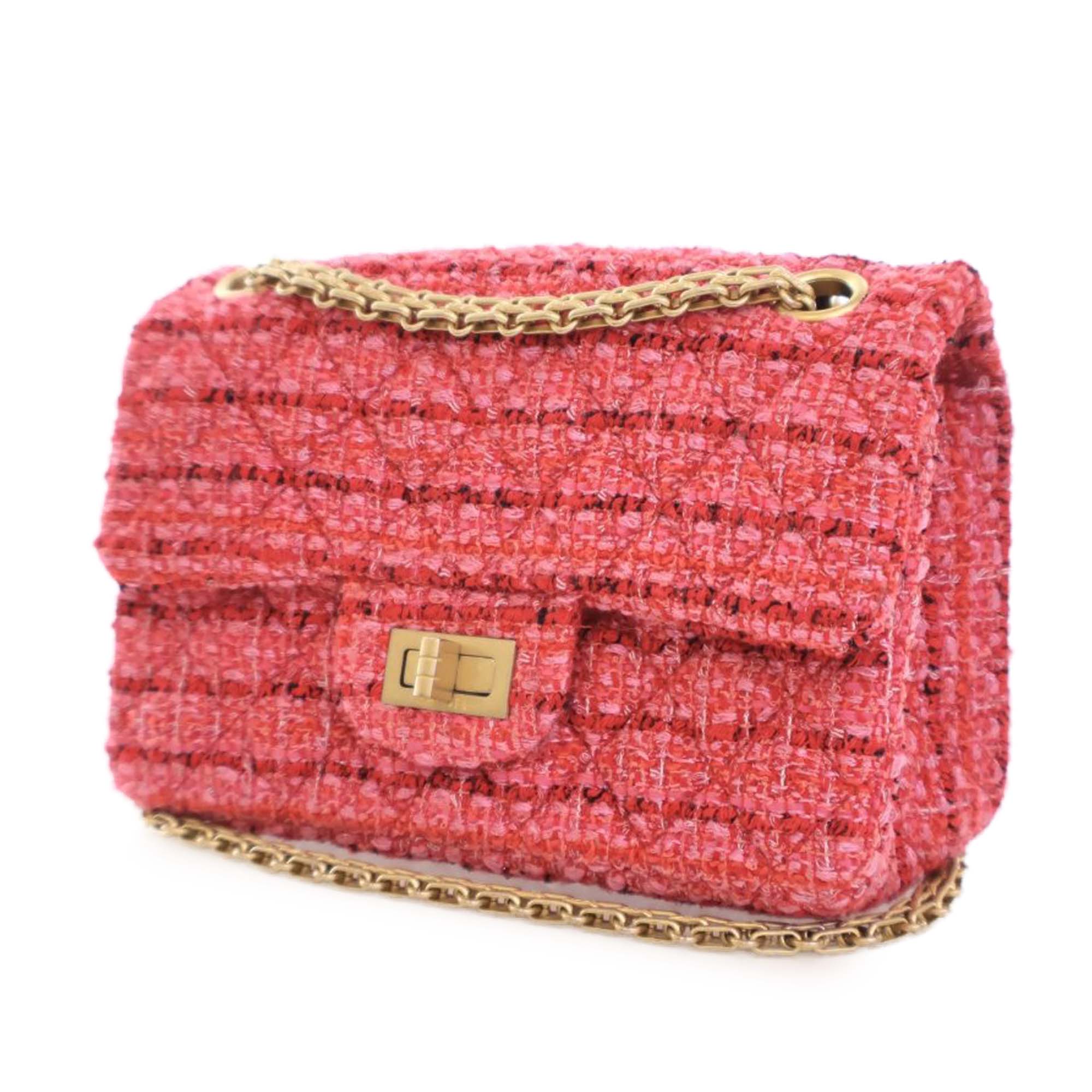 Mini Reissue 2.55 Tweed Single Flap 224