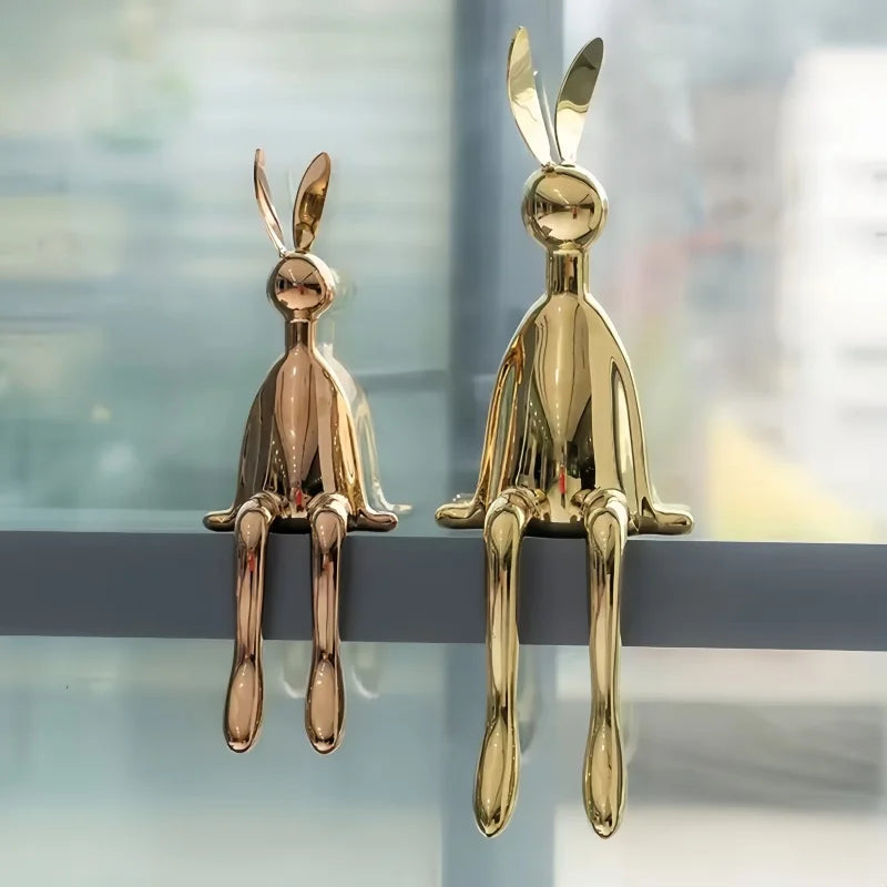 ArtZ® Shiny Hops Stainless Steel Sculpture