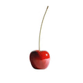 ArtZ® Nordic Cherry Sculptures - One Red Medium 24.8 inch by 10.6 inch by 7.9 inch (63x27x20cm)