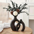 ArtZ® Nordic Love Vases - Black Set of 2 Pieces