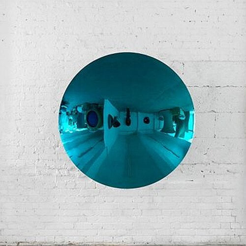 ArtZ® Stainless Steel Concave or Convex Mirror - Peacock Blue / Concave / 60 inch Diameter (152cm)