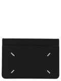 Maison Margiela Stitching Logo Card Case — Black