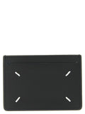 Maison Margiela Leather Stitching Card Case — Black
