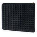 Quilted Calfskin C Charm Pouch
