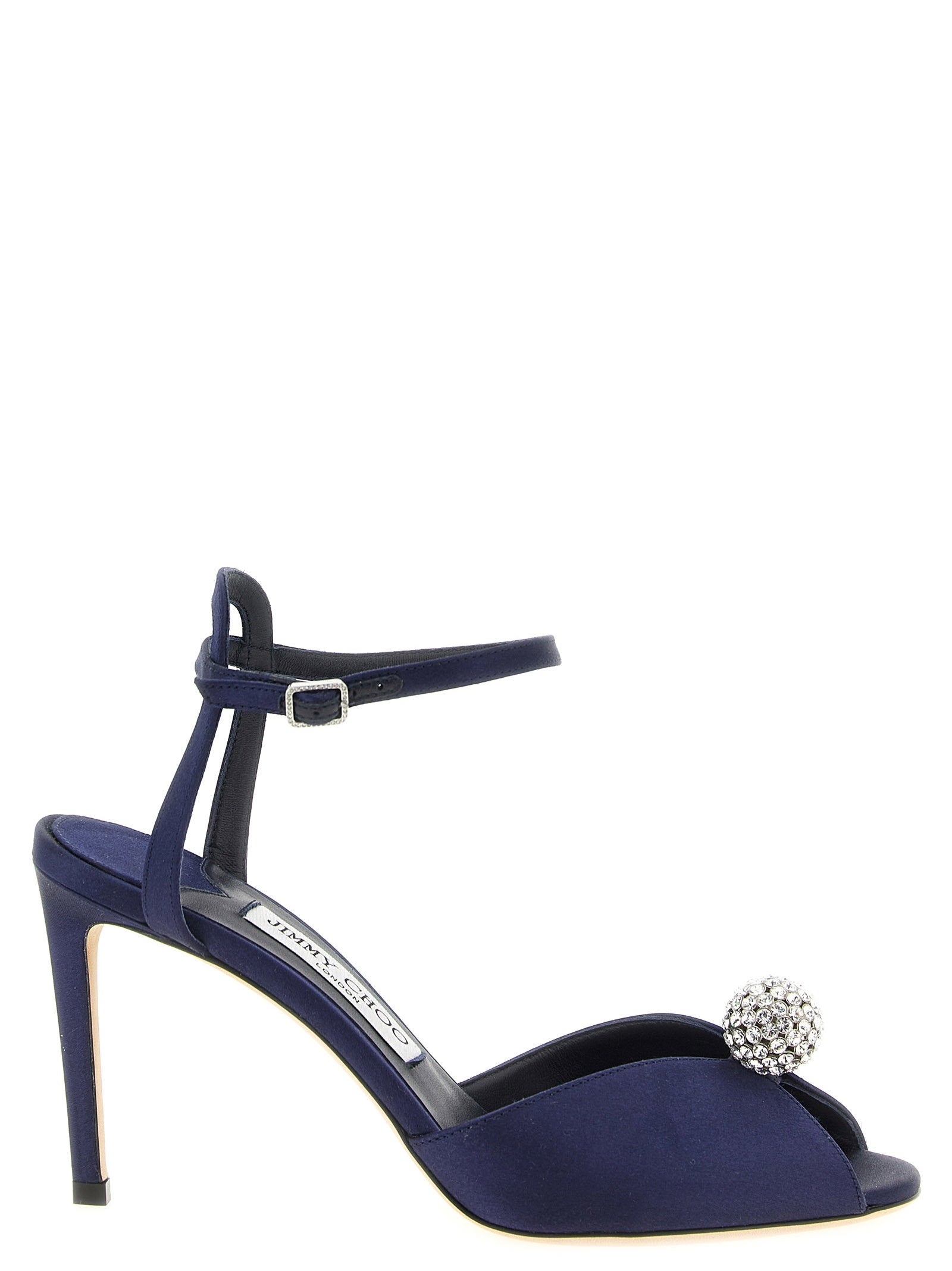 Jimmy Choo Sacora Heel — Azul Marino