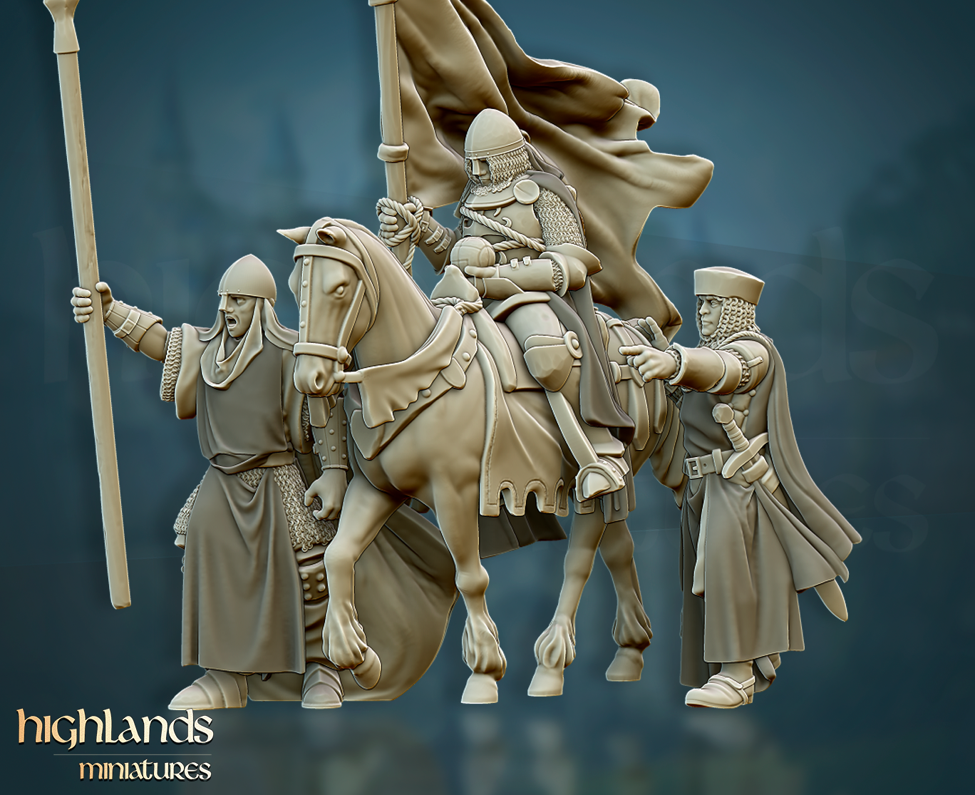 Crusaders, Highlands Miniatures