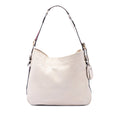 Medium Pebbled Calfskin Web Heritage Shoulder Bag