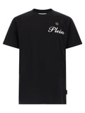Philipp Plein Logo-Embroidered Cotton Jersey T-Shirt — Black