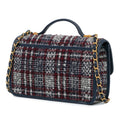 Small Tweed School Memory Top Handle Flap