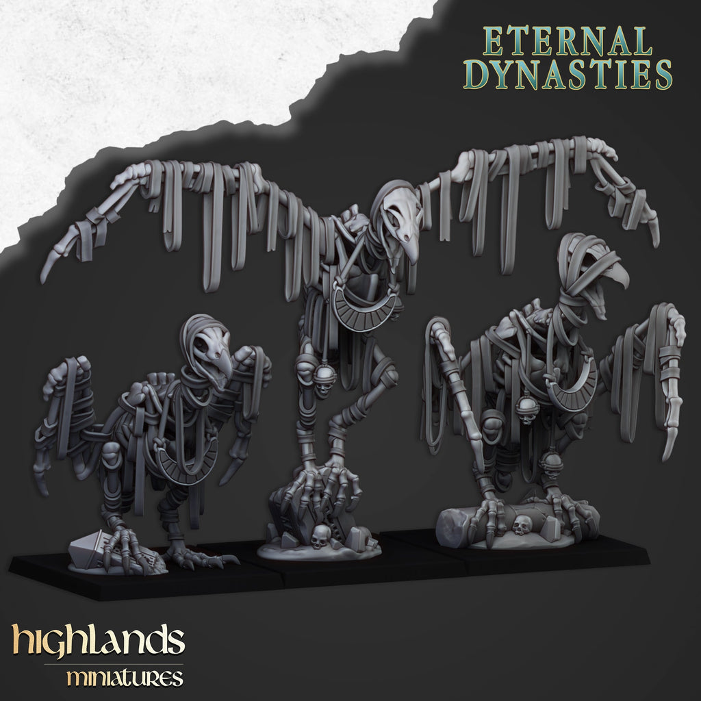 Sand Vultures, Highlands Miniatures