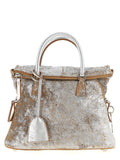 Maison Margiela 5AC Mini Top Handle Bag — Silver