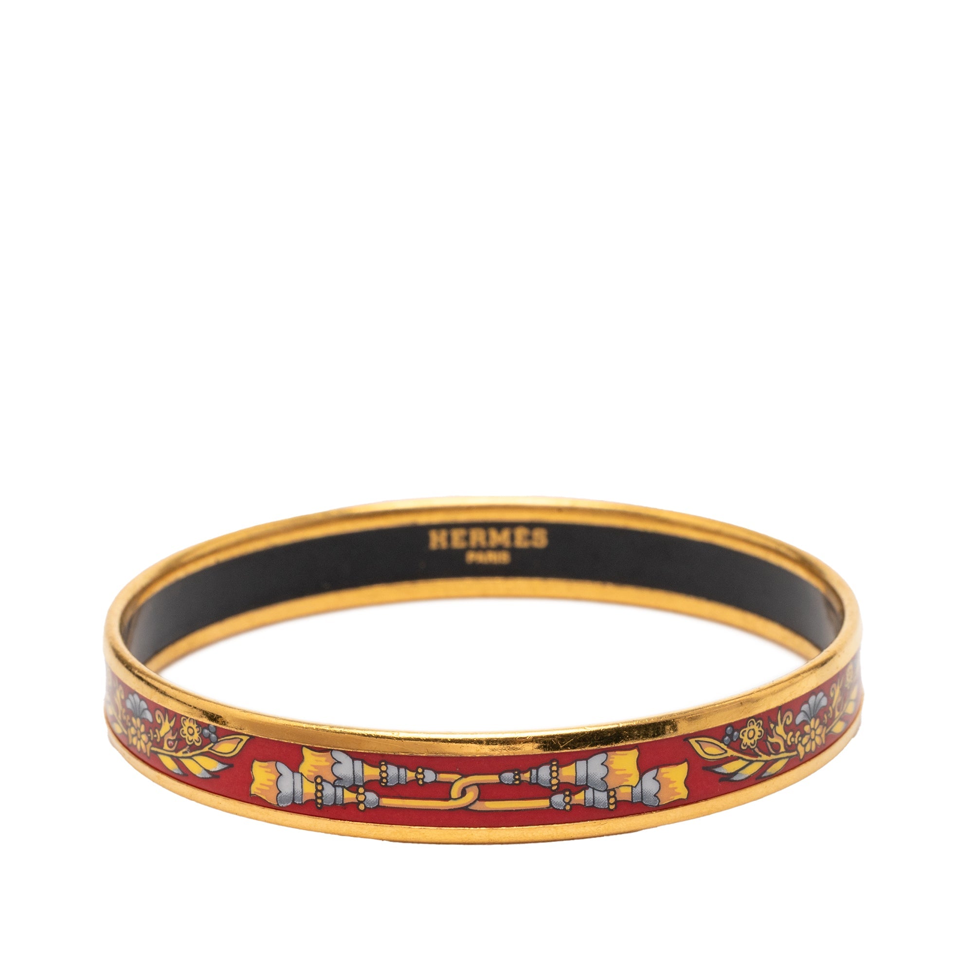 Narrow Tassels Enamel Bangle 65