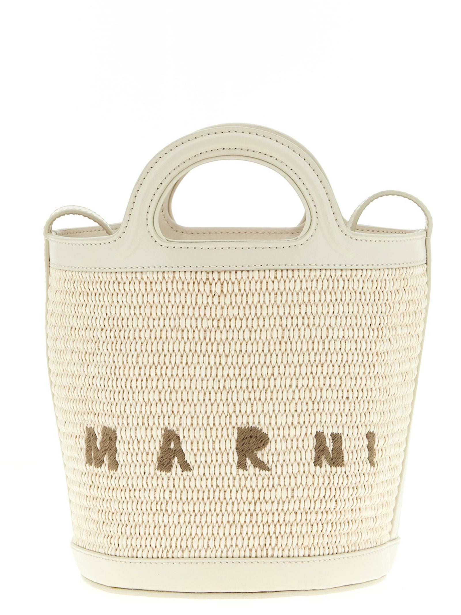 Marni Bucket Bag — Cream
