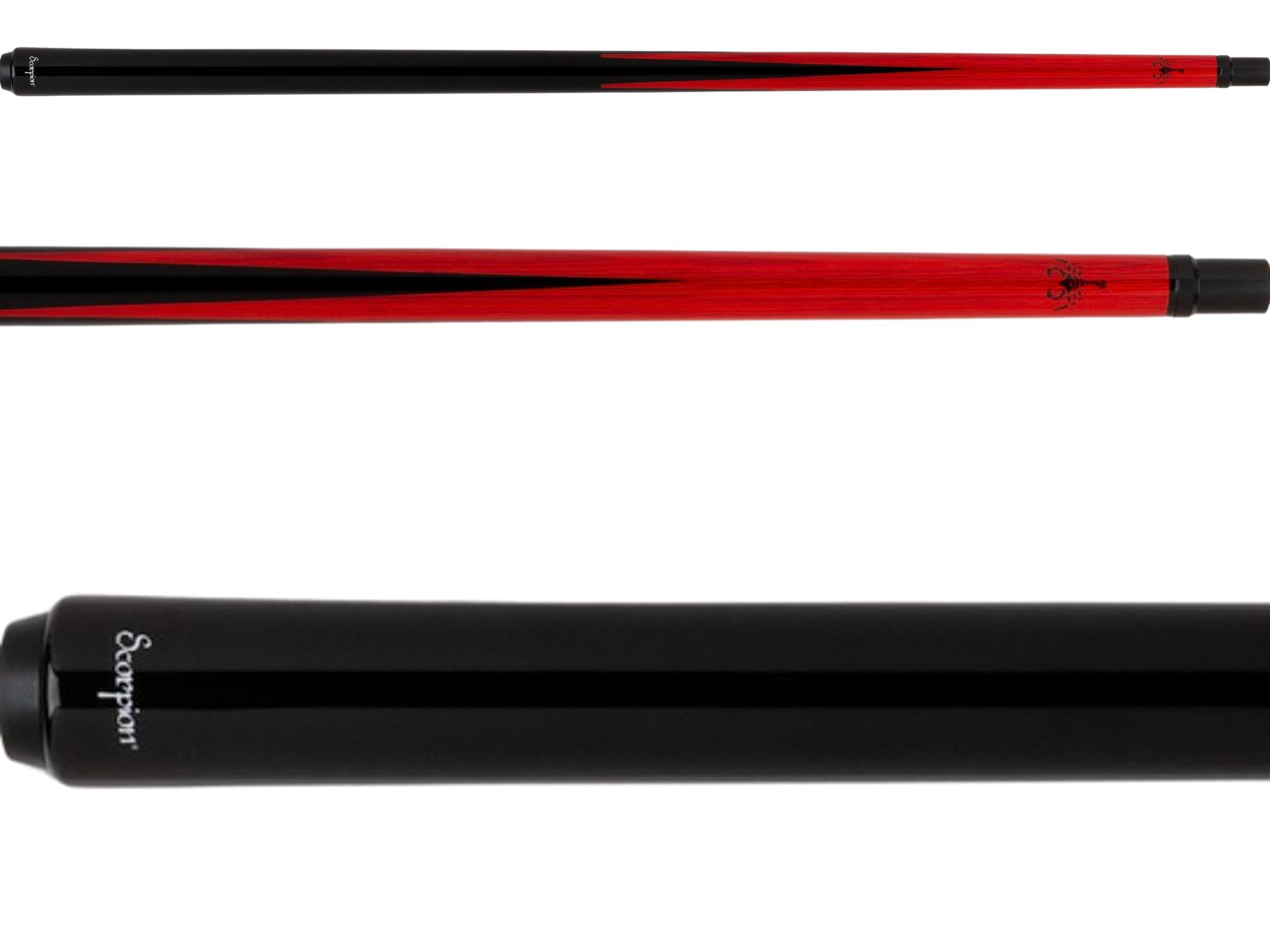 Scorpion SCO120 Cue with Carbon Fiber Shaft