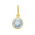 Round Aqua Charm