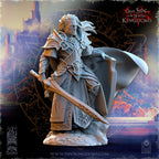 Polomhir, Silvermoor Elves Commander, The Beholder Miniatures